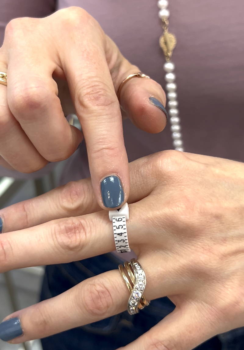 Comment choisir la taille d une bague Flamme en Rose